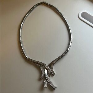 3 for $12 Silver Crystal Accent Women's Necklace